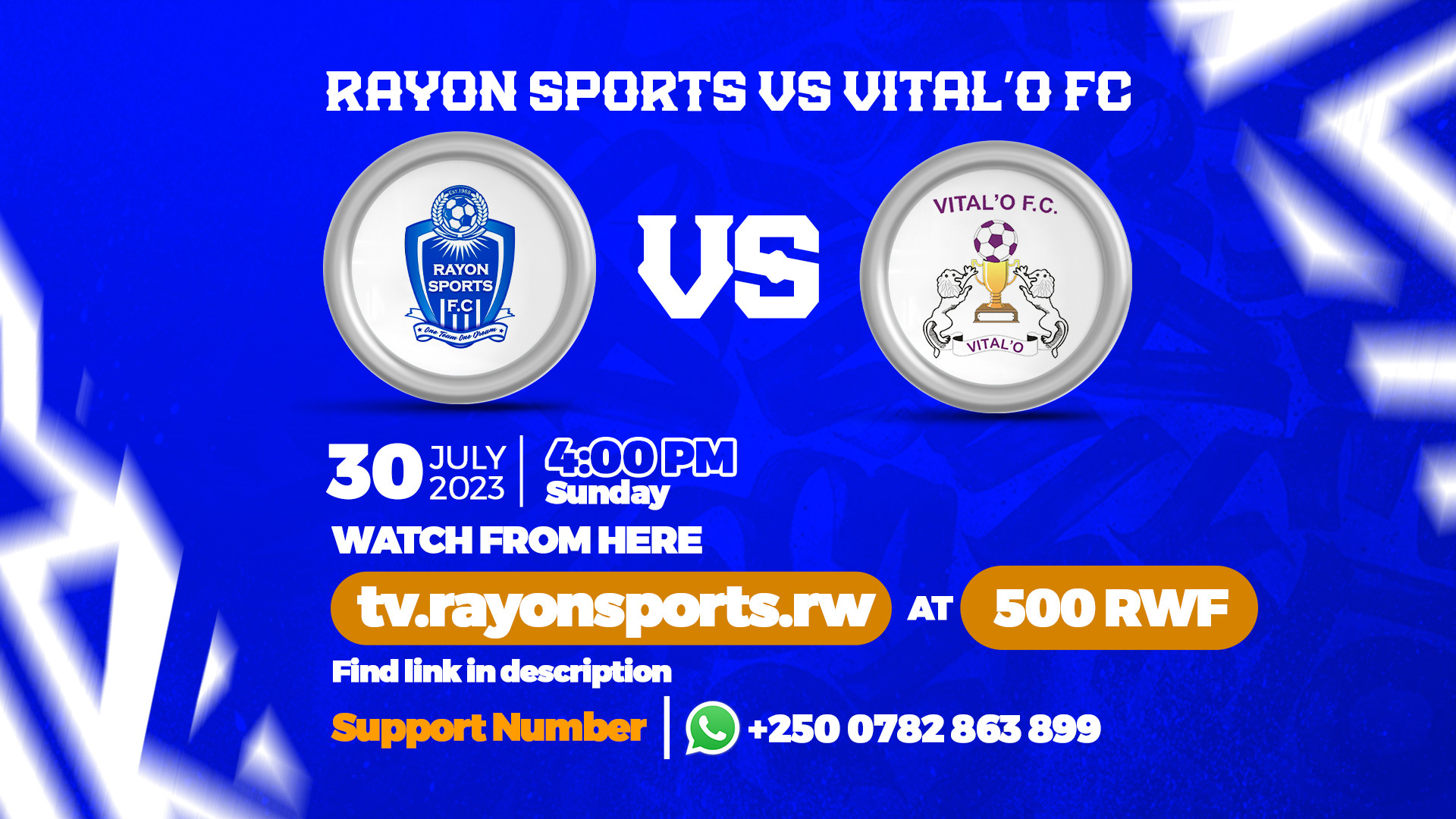 Rayon Sports - 🔴LIVE: Rayon Sports V Police F.C (Friendly Match)